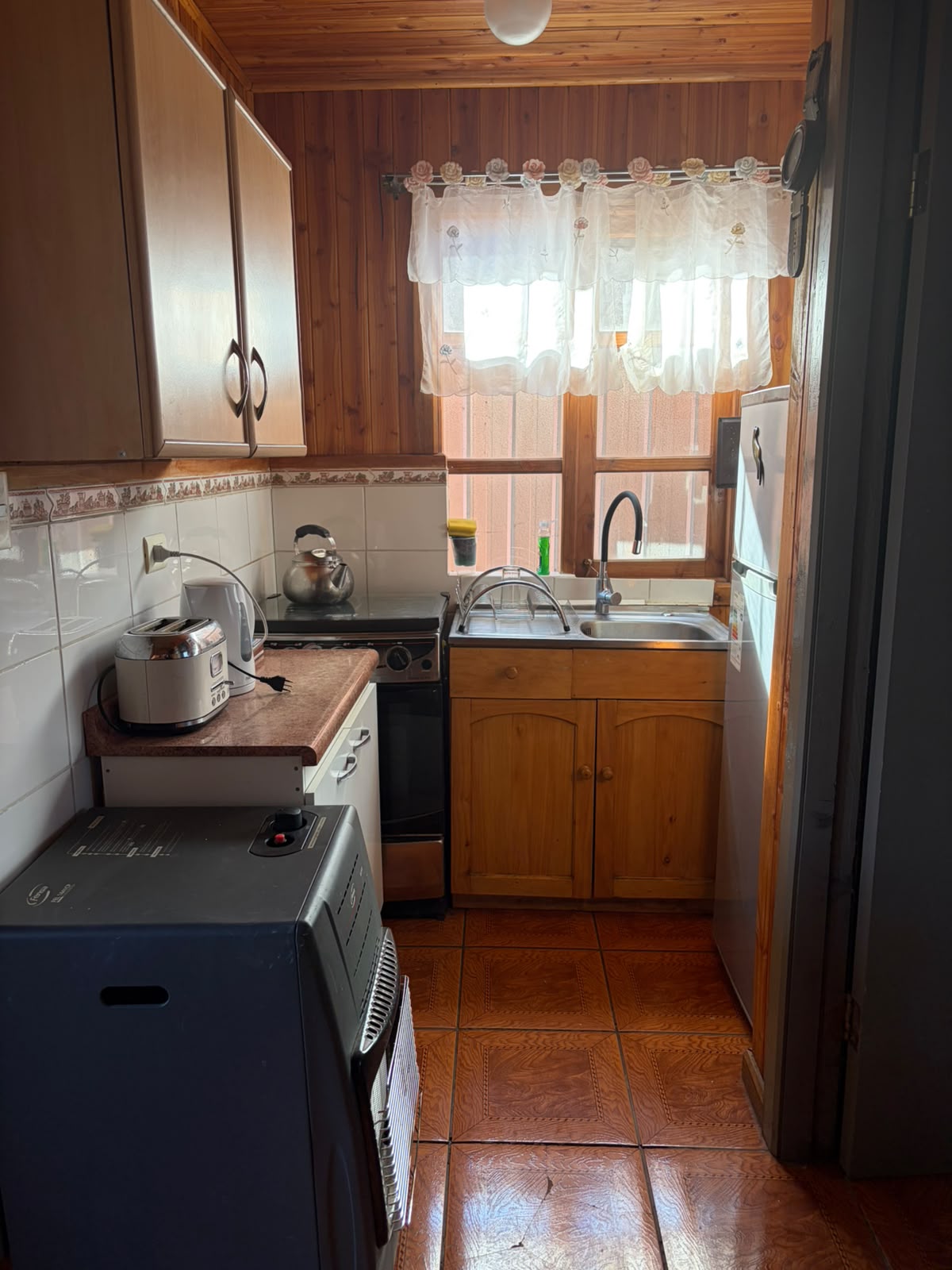 Cocina equipada de la cabaña